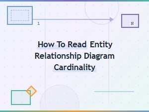 How to Read Entity Relationship Diagram Cardinality Symbols and Meanings